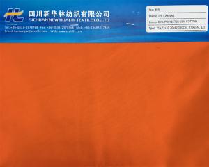 涤棉染色帆布T/C  帆布 85/15 21+21x10 70x42 270GS