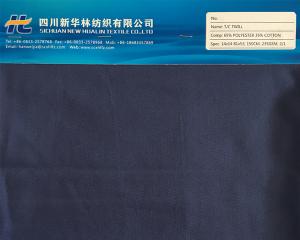  涤棉染色斜纹T/C 65/35 14x14 81x53 235gsm