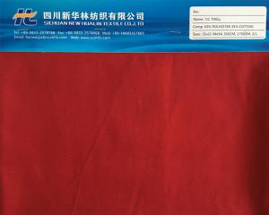  涤棉染色斜纹T/C 65/35 21x21 94x54 175gsm