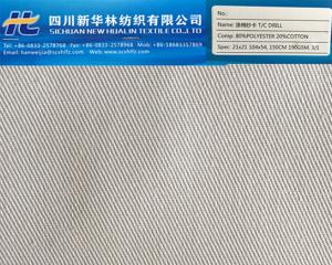  涤棉染色纱卡 T/C 80/20 21x21 104x54 